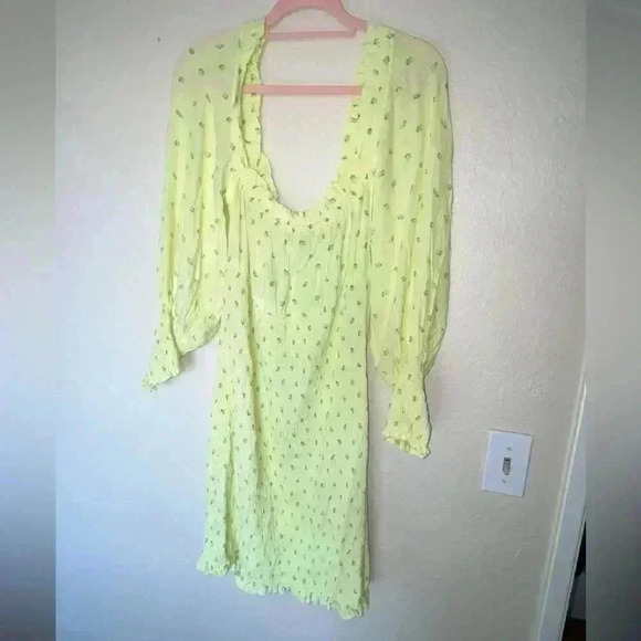 Faithful The Brand Gombardy Mini Dress Bisset Foral print  SIZE 10 / XL - Picture 5 of 11